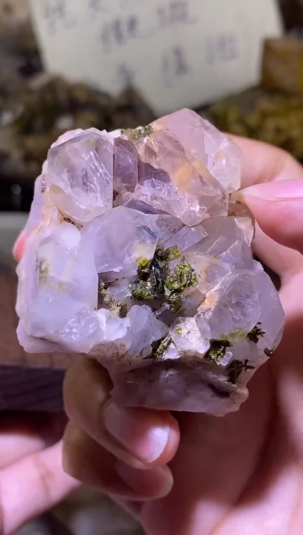 未镶嵌珠宝半成品水晶73号 194克二代精品花园水晶