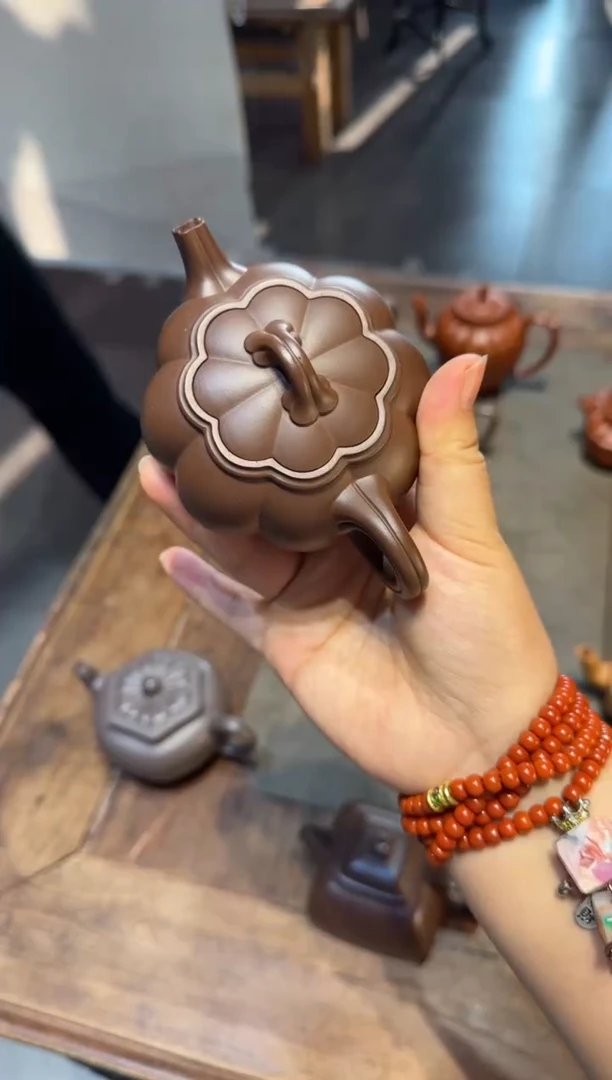 茶壶紫砂T****攵繁花 2.0 紫砂壶