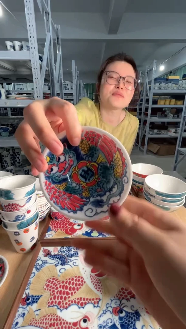 瓷拙明院（福利价格）财高足点心盘