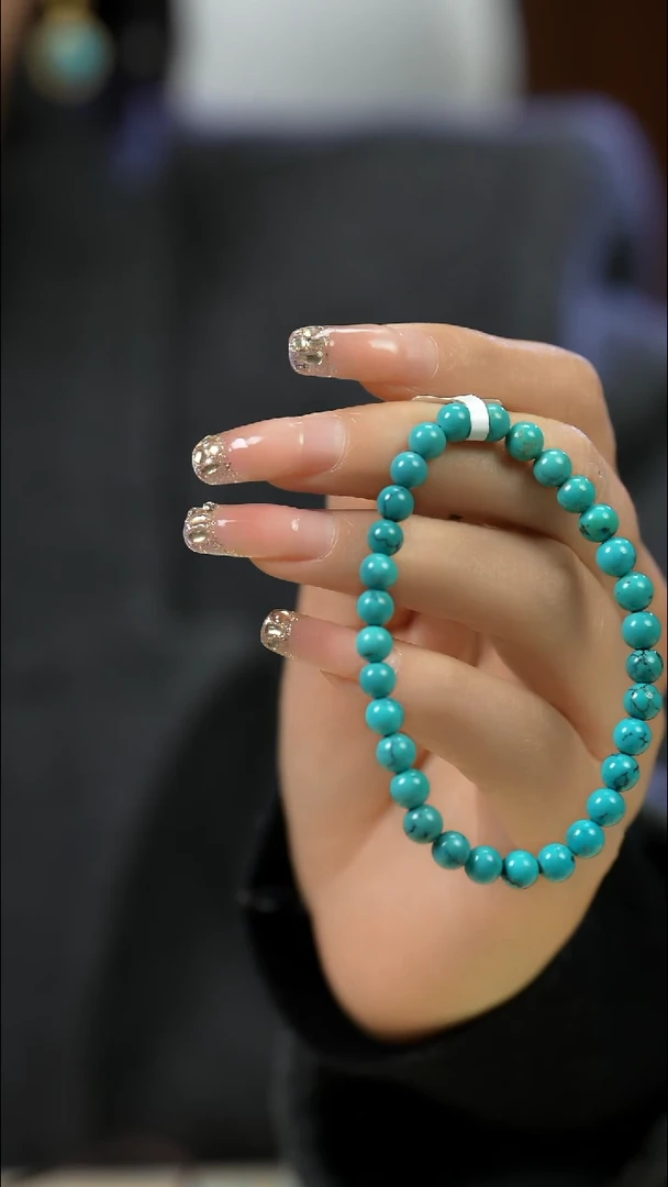 未镶嵌绿松石手串多样性发一