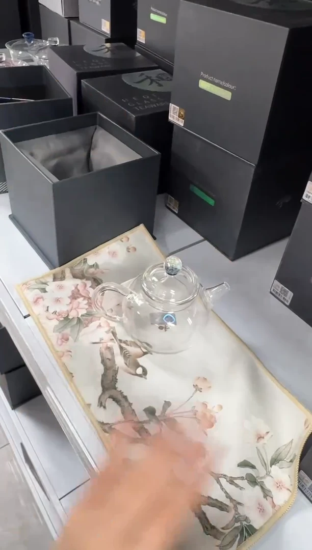 @@禾器星宇壶透明色+茶巾