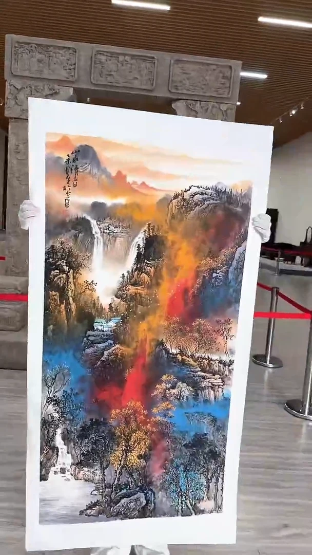 国画36众合艺术馆郝凤先老师作品