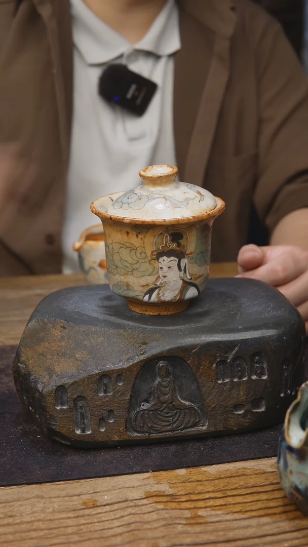 甘石陶艺志野手绘919