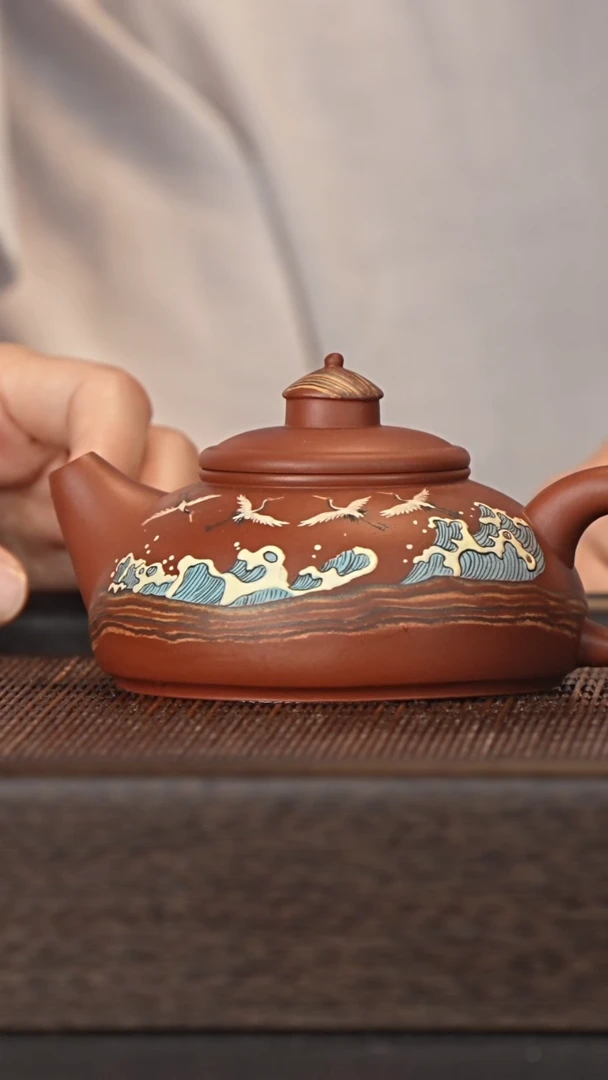 茶壶紫砂宜兴紫砂壶jxk2519