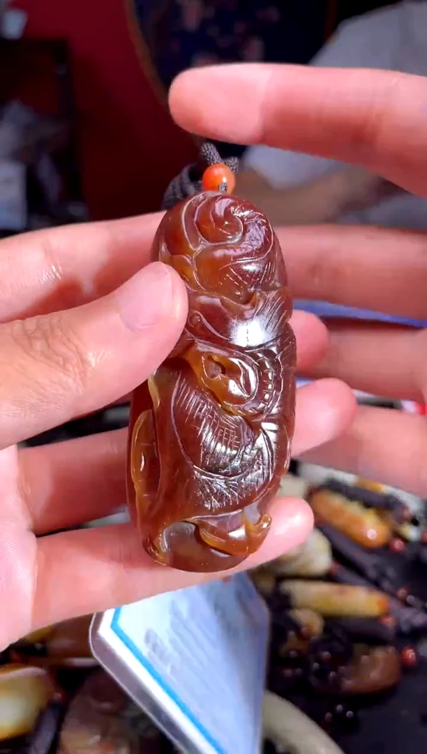 和田玉未镶嵌挂件1