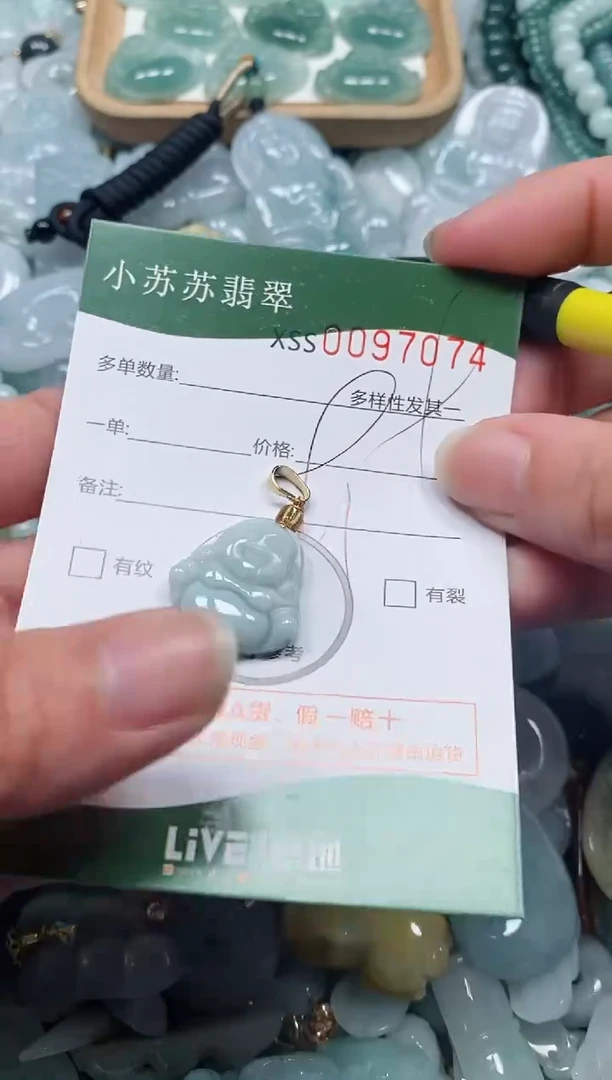 【闪购商品】翡翠颈饰未镶嵌闪购商品0097074