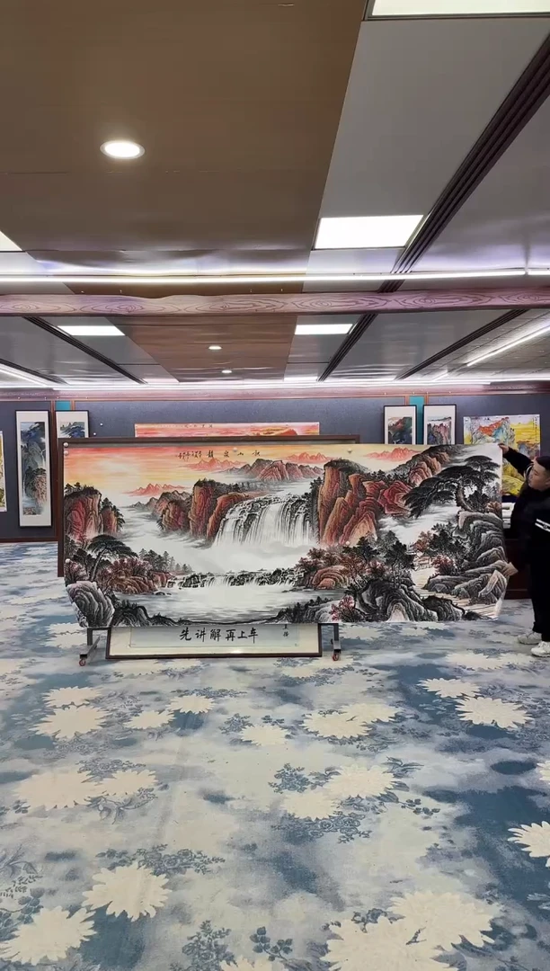 国画W-邵明义-大丈二-山水国画
