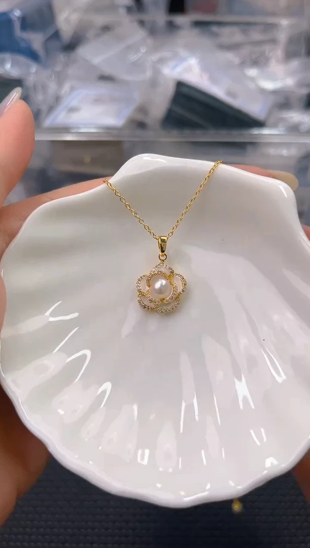 未镶嵌淡水珍珠耳饰xl3135