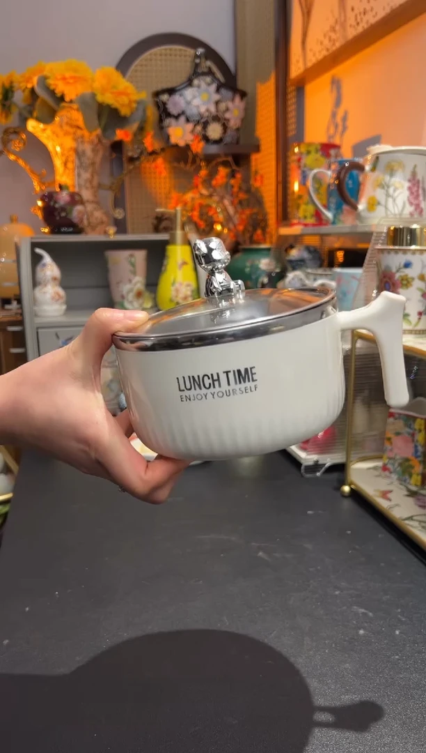 外贸陶瓷家居百货-304不锈钢面碗