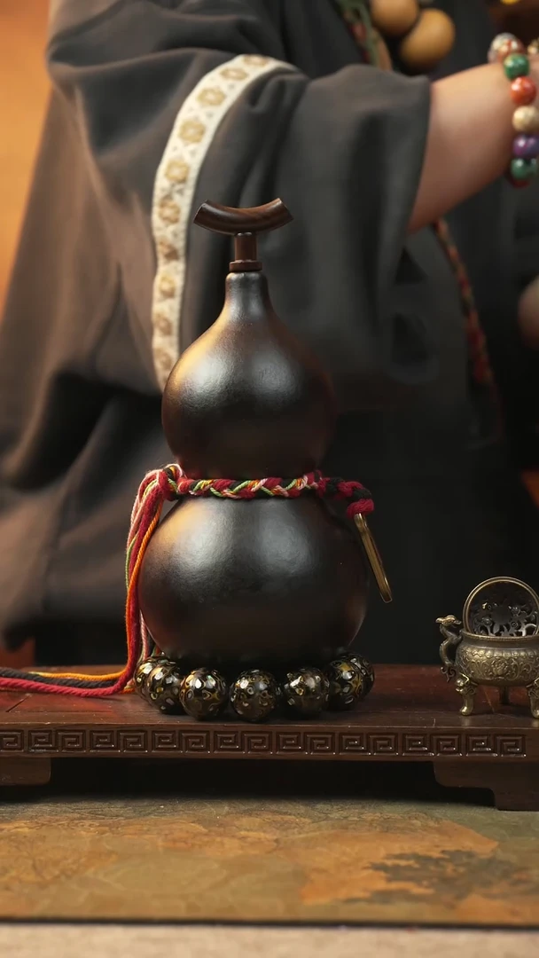 606大漆一物一拍记葫堂出品【不带手串】