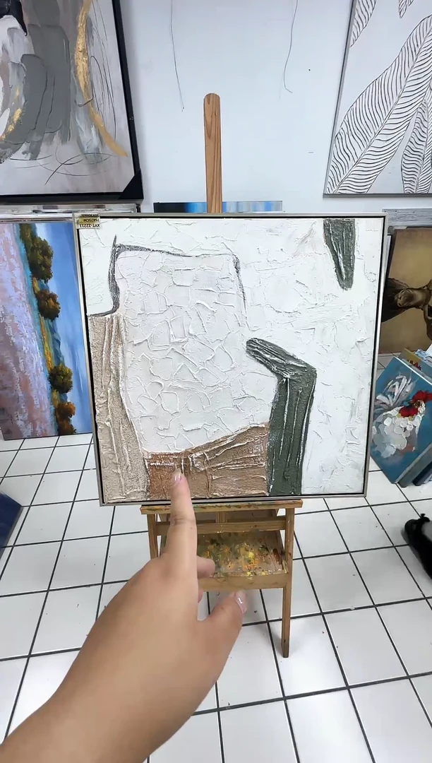 168现代艺术装饰画油画