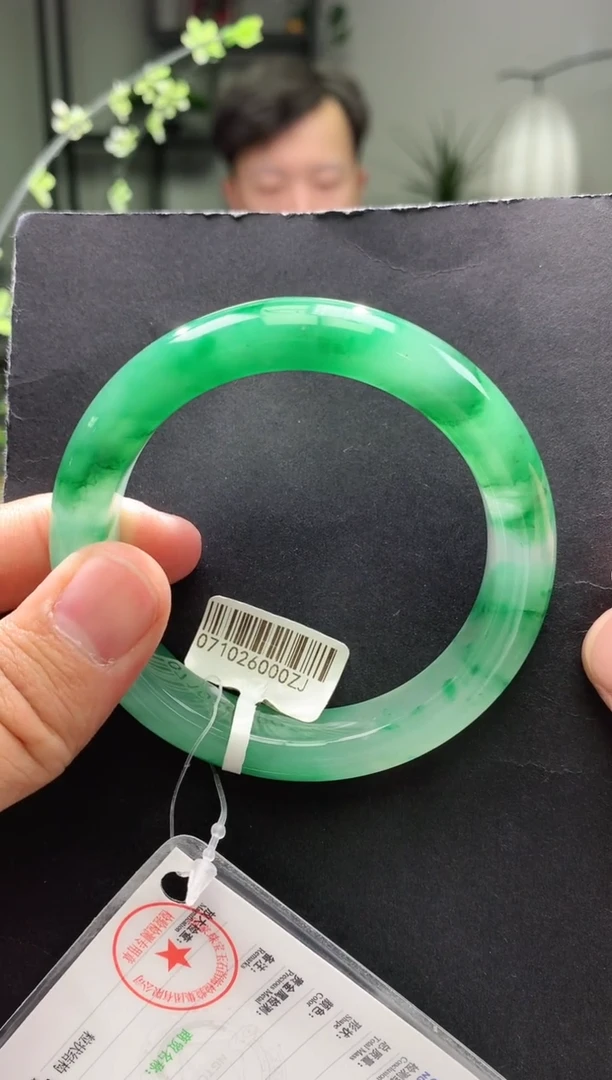 未镶嵌手镯石英质玉序号圈口56