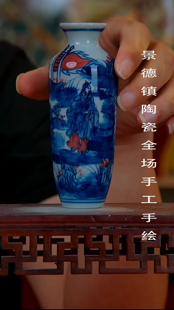 摆件景德镇陶瓷 全场手工手绘