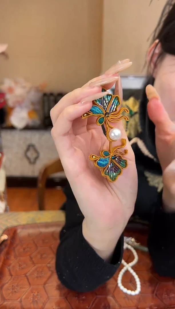 刺绣 苏绣世家非遗手工（胸针）