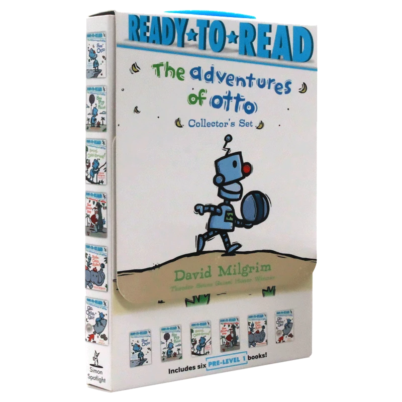 机器人奥拓的冒险6册 The Adventures of Otto