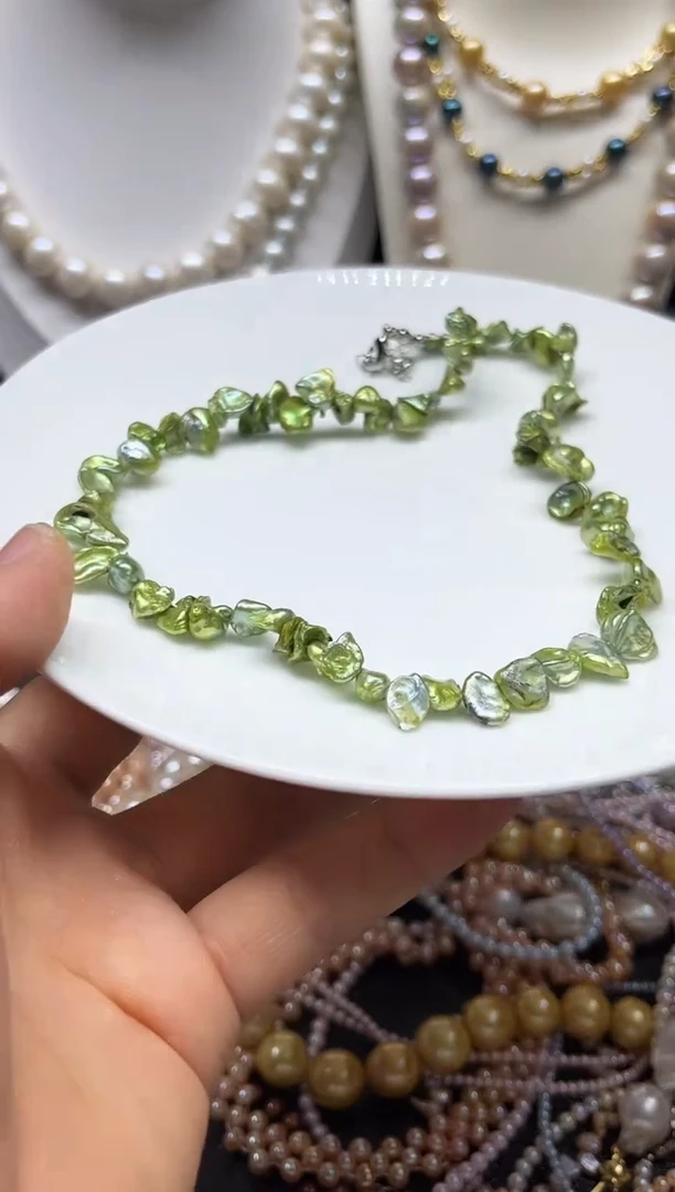 淡水珍珠未镶嵌颈饰多人