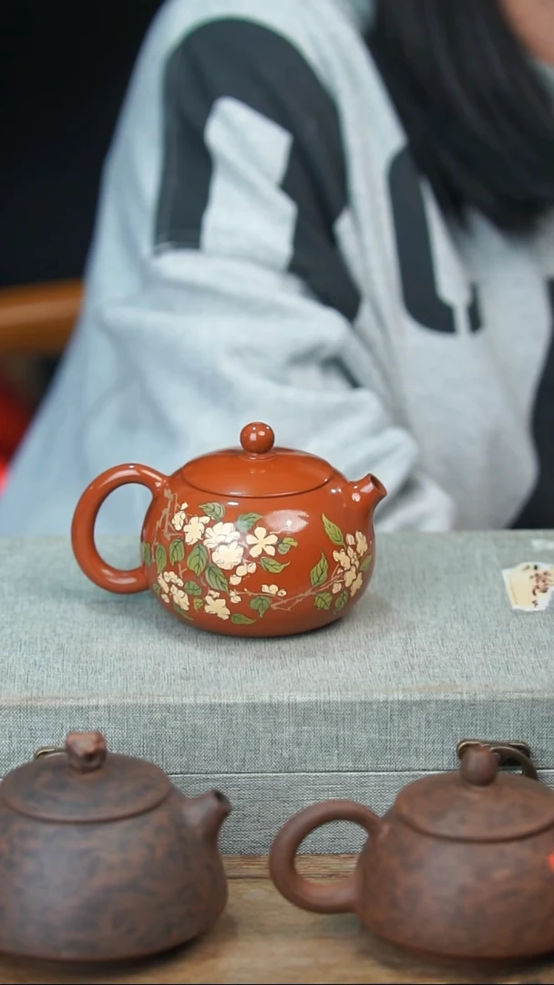 杯黄倩建水紫陶完品125