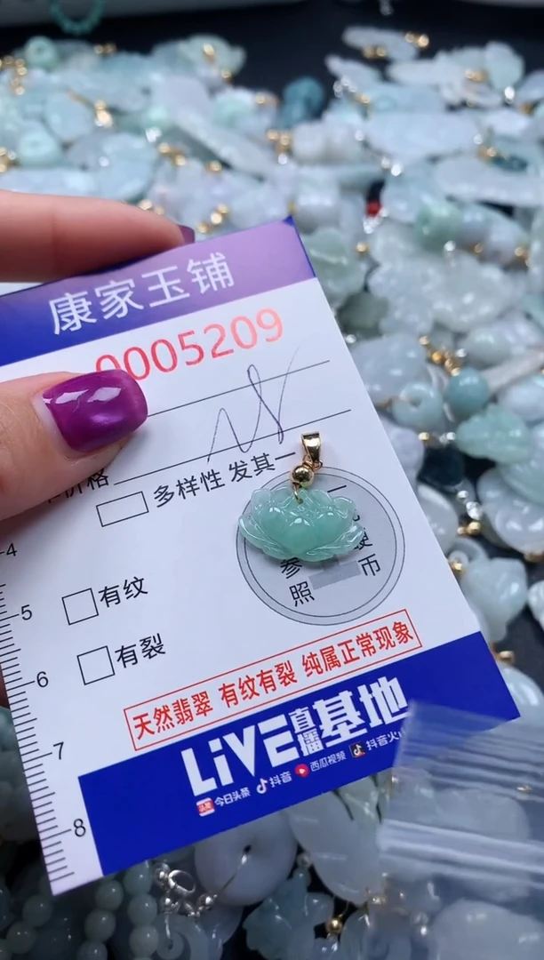 颈饰未镶嵌翡翠5210