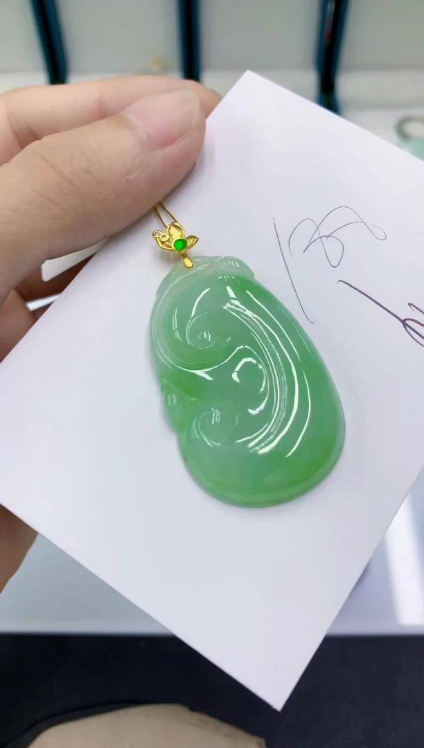颈饰未镶嵌翡翠翡翠