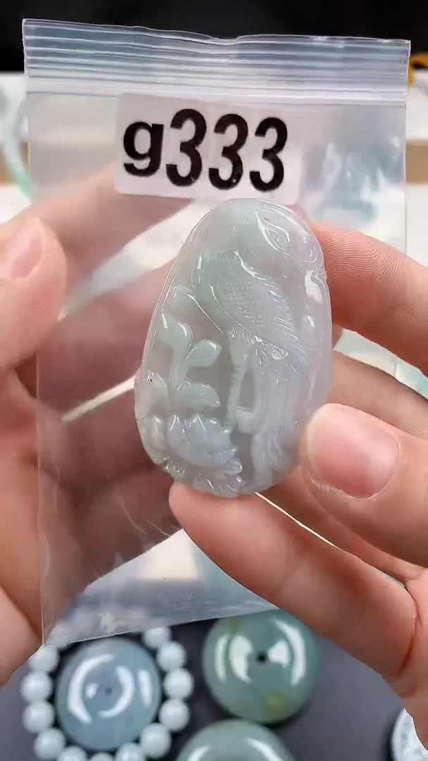颈饰未镶嵌翡翠天然翡翠吊坠挂件