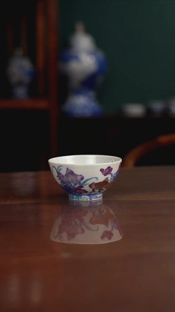 空山明月 新斗彩 金玉满堂