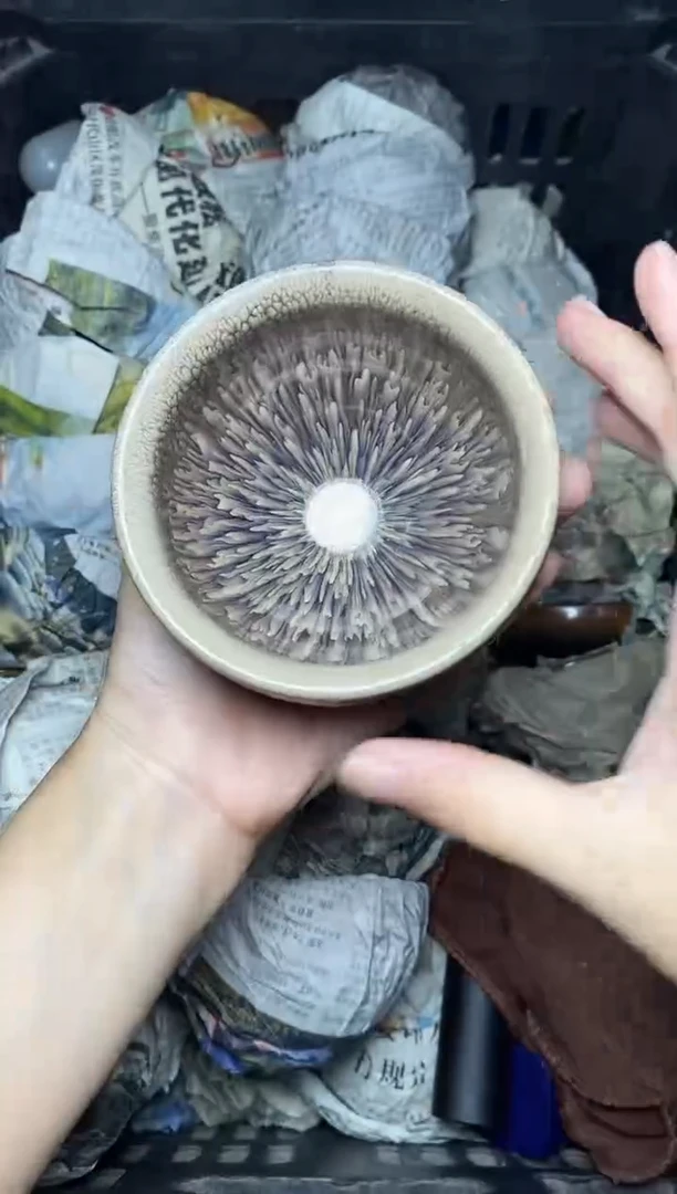 茶盏银丝水芽 盏三疯建盏茶器