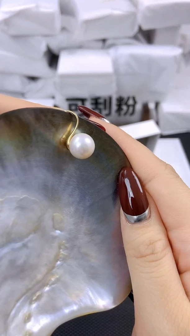 未镶嵌耳饰淡水珍珠ed1033