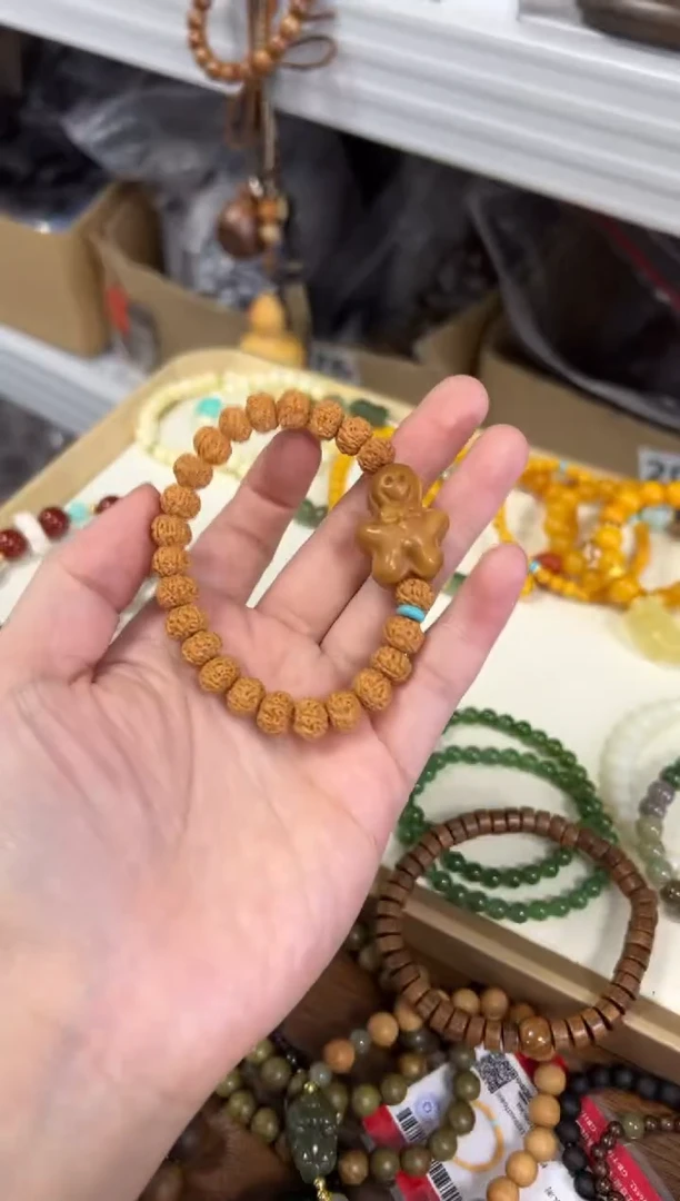 金刚菩提吊坠小金刚姜饼人原创款手串[0074]