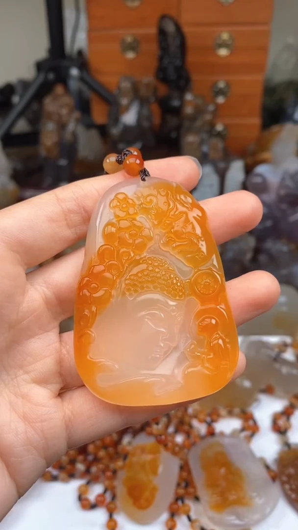 【闪购商品】玛瑙/玉髓颈饰未镶嵌AA