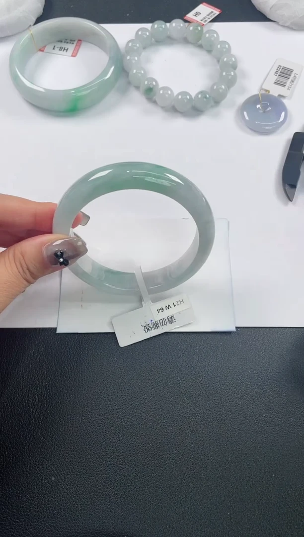 未镶嵌手镯翡翠基地发货H8995 58+