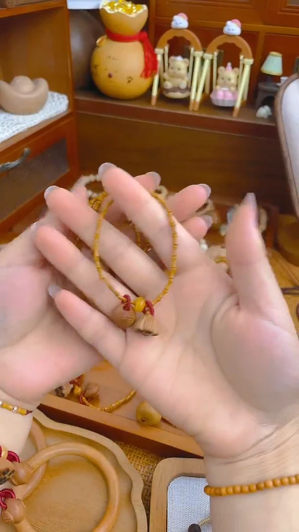 手串/手链核桃竹节手串一物一拍好运连连款