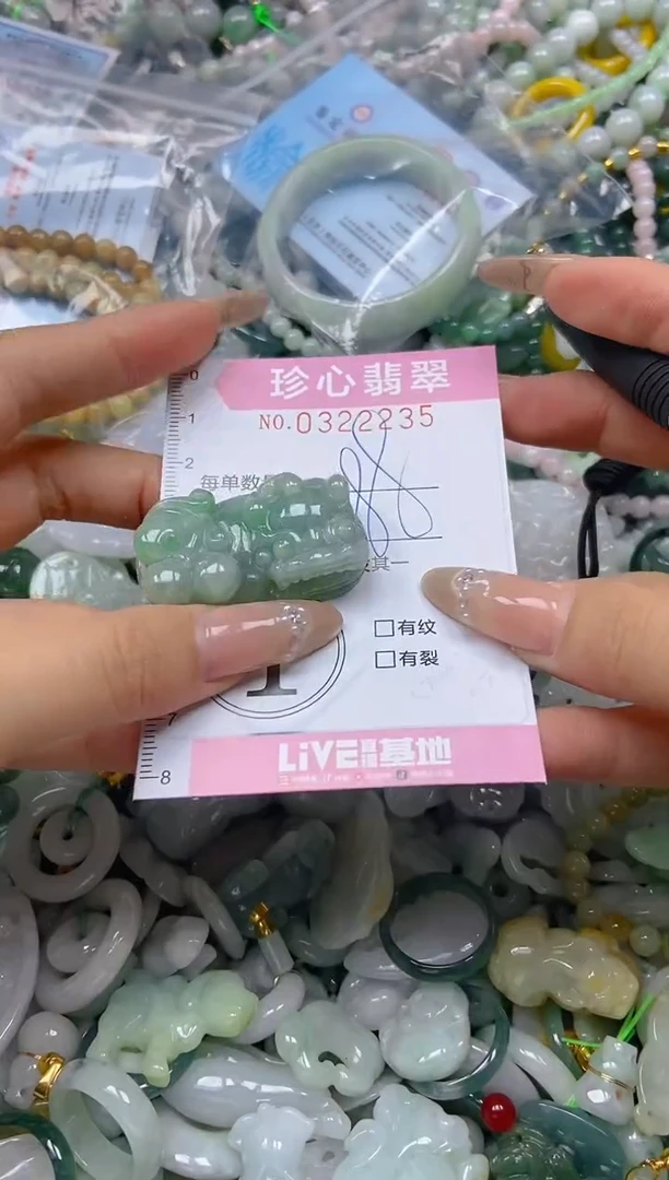 翡翠未镶嵌颈饰闪购0322235