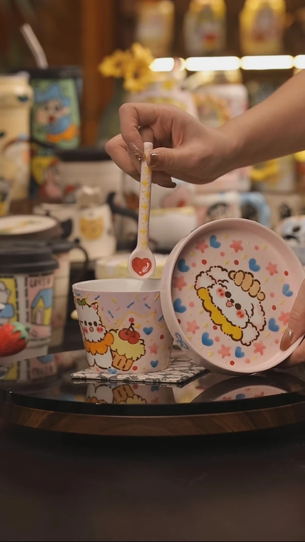 景德镇釉下彩绘设计师款式陶瓷