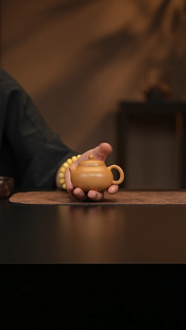 允禾斋 紫砂壶  段泥 文旦