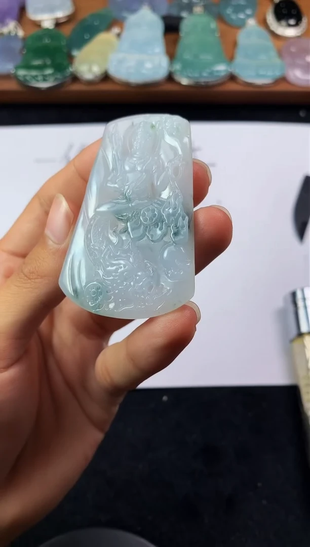 【闪购商品】定制翡翠未镶嵌5016毛货不退不换
