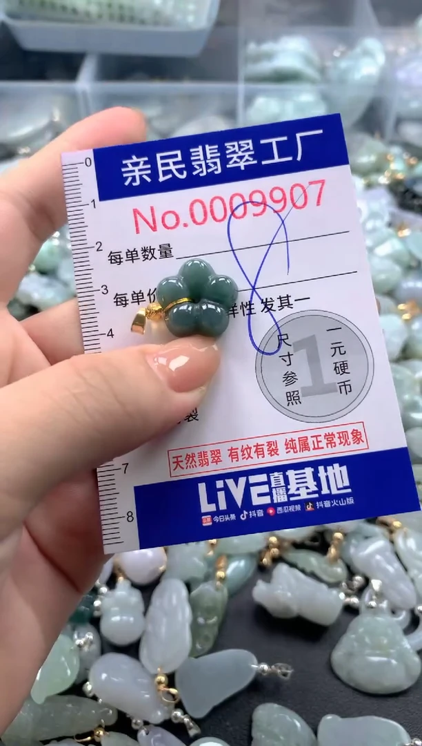 颈饰未镶嵌翡翠9907