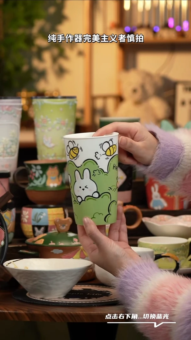 瓷片A113景德镇原创手工陶瓷