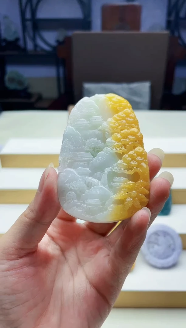 未镶嵌定制翡翠毛货08270247