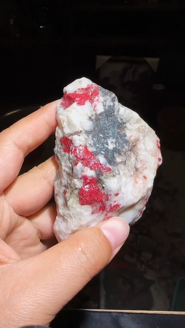 天然辰砂朱砂毛料19