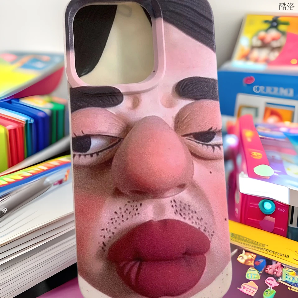 立体感小丑适用苹果16promax手机壳15巨丑14搞怪13防摔12全包式11