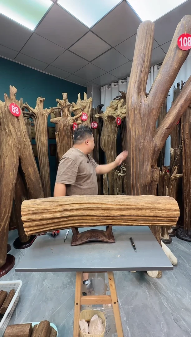 沉香摆件平**淡沉香原料 七天无理由