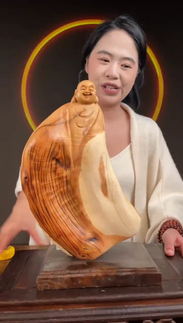 柏木（崖柏）手工摆件,先抢先得! 编号:254