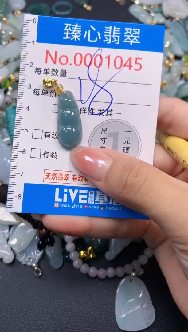 颈饰未镶嵌翡翠1045
