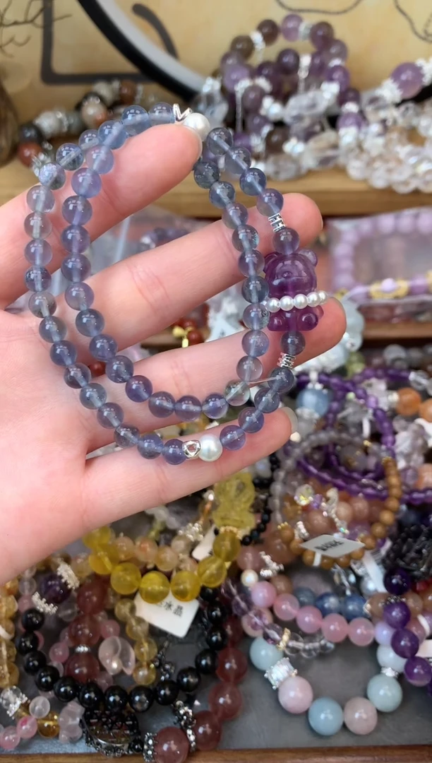 【闪购商品】萤石手链未镶嵌226手串