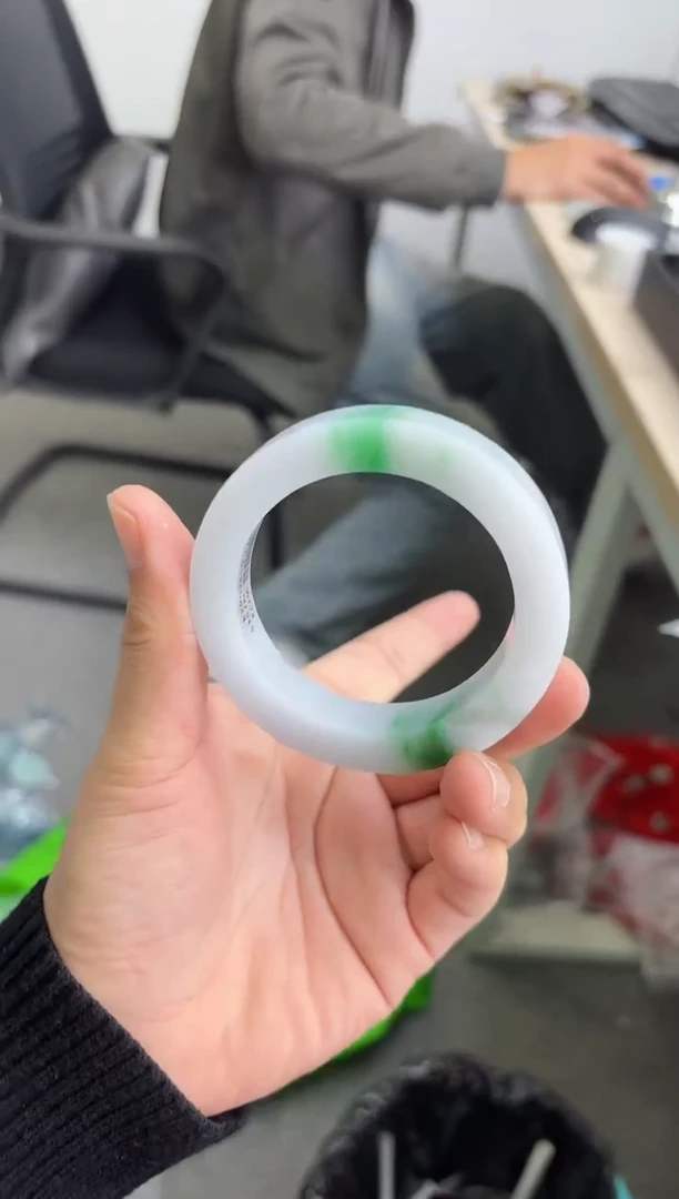 未镶嵌手镯定制翡翠辰***1手镯