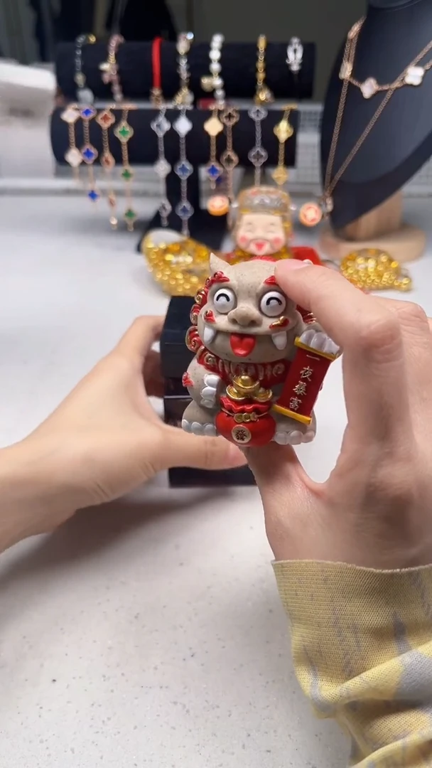 瓷片陶茶周边666文玩多人蓝风铃