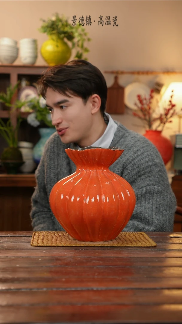 【闪购商品】摆件景德镇手作艺术感高温瓷