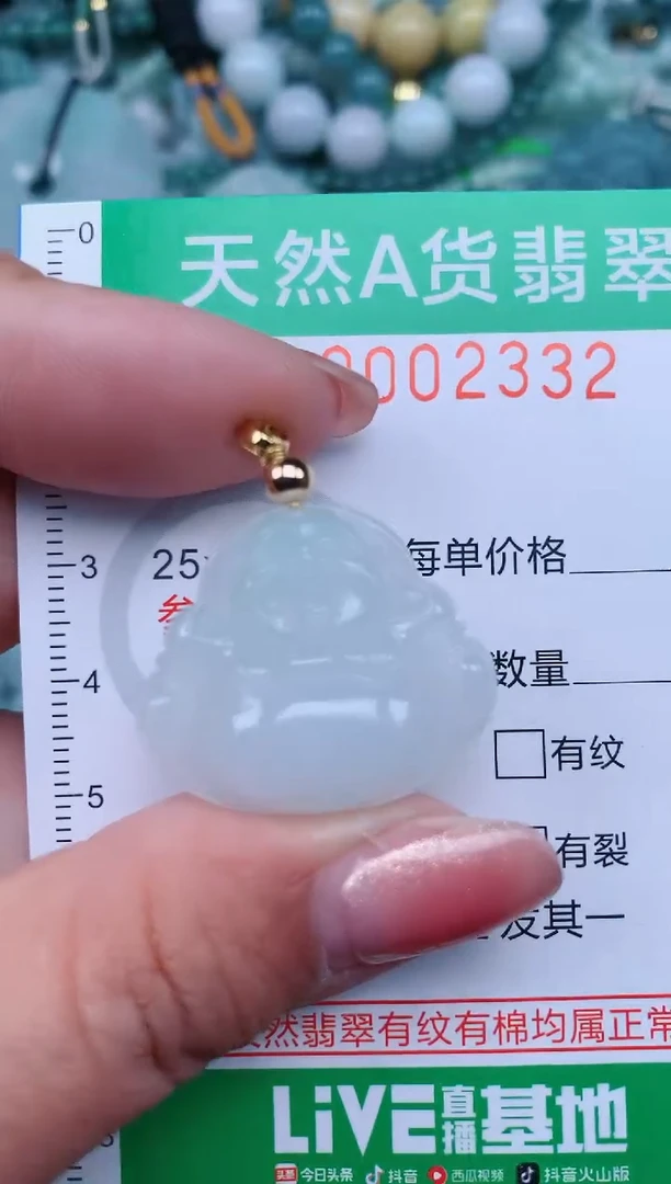 【闪购商品】翡翠颈饰未镶嵌.0002333