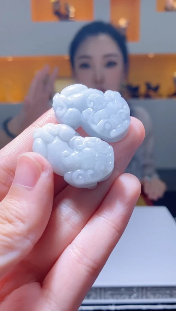 颈饰未镶嵌翡翠JJ翡翠吊坠-07