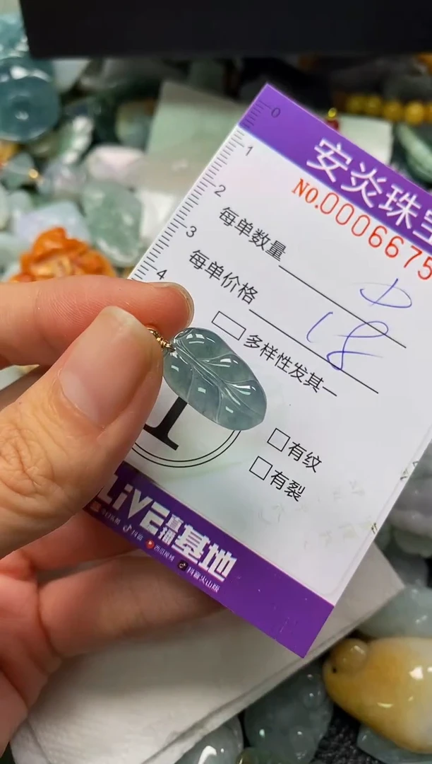 颈饰未镶嵌翡翠闪购0006675